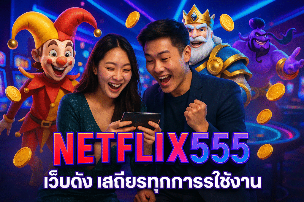 NETFLIX555 เว็บดัง เสถียรทุกการใช้งาน